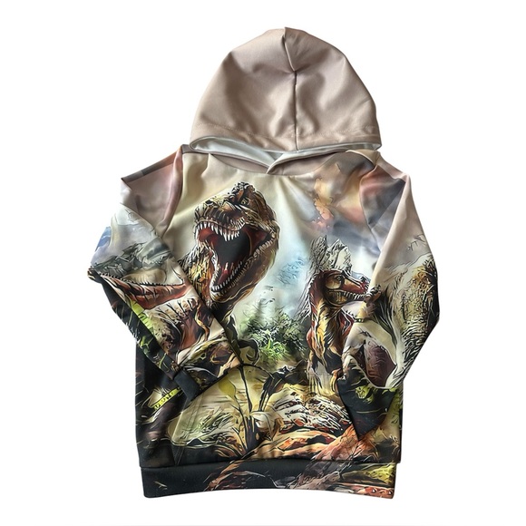 4 Kids Boys Hoodie Sweatshirt 2zip-front Size 6,7, 9-10, M - Picture 2 of 11